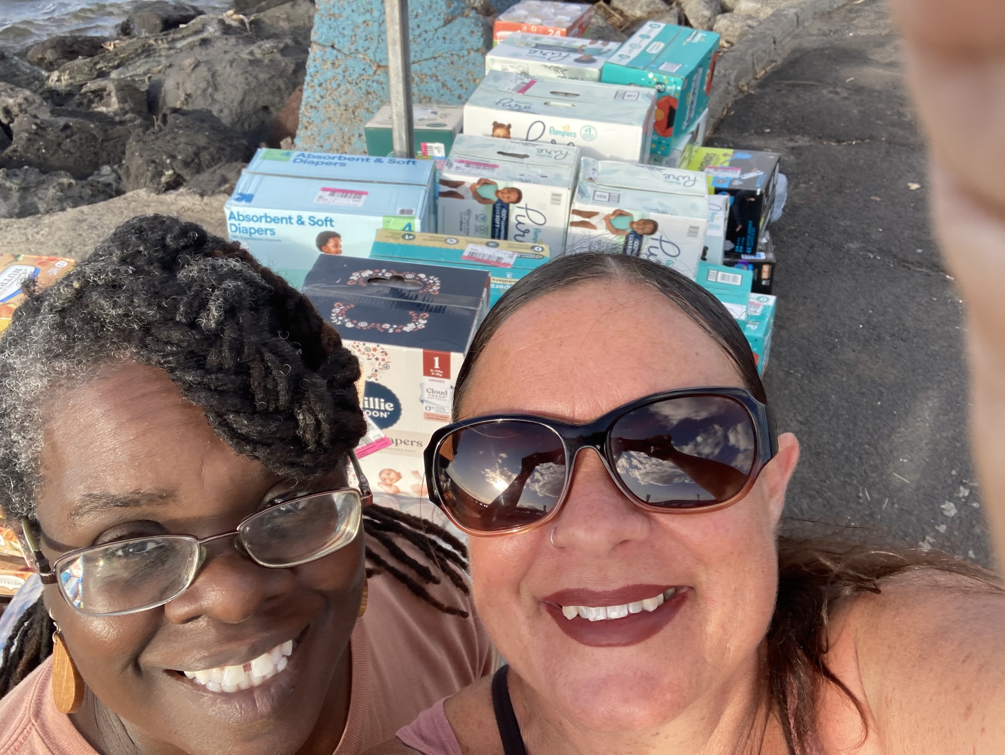 Community mutual aid in action on Maui.